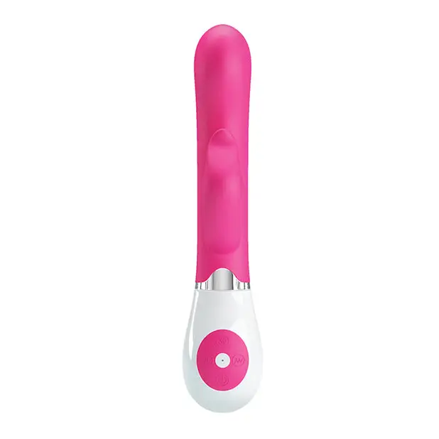 (d) Pretty Love Felix Voice Control Pink Vibrator - Rabbit