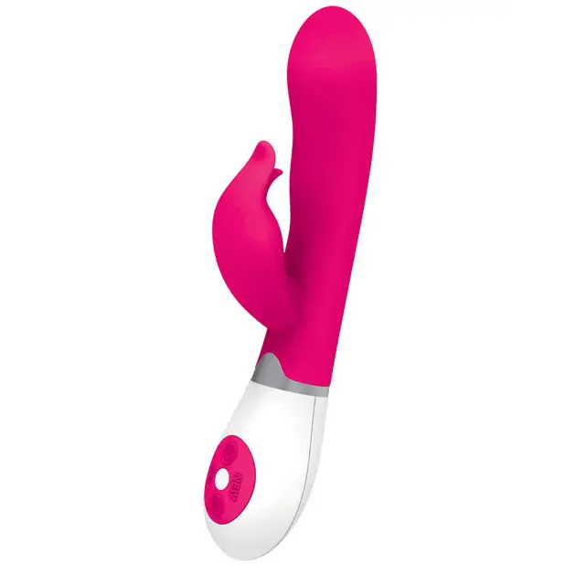 (d) Pretty Love Felix Voice Control Pink Vibrator - Rabbit