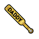 Daddy Paddle Pin - Wand