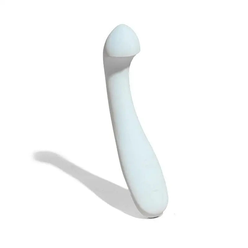 Dame Arc G-Spot Rechargeable Vibrator - sleek white design on a pristine white background