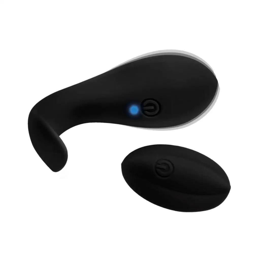 Master Series Egg Vibrator Dark Pod Rechargeable Remote Control Vibrating Egg at the Haus of Shag