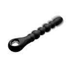 Master Series Anal Beads Dark Scepter 10x Vibrating Silicone Anal Beads at the Haus of Shag