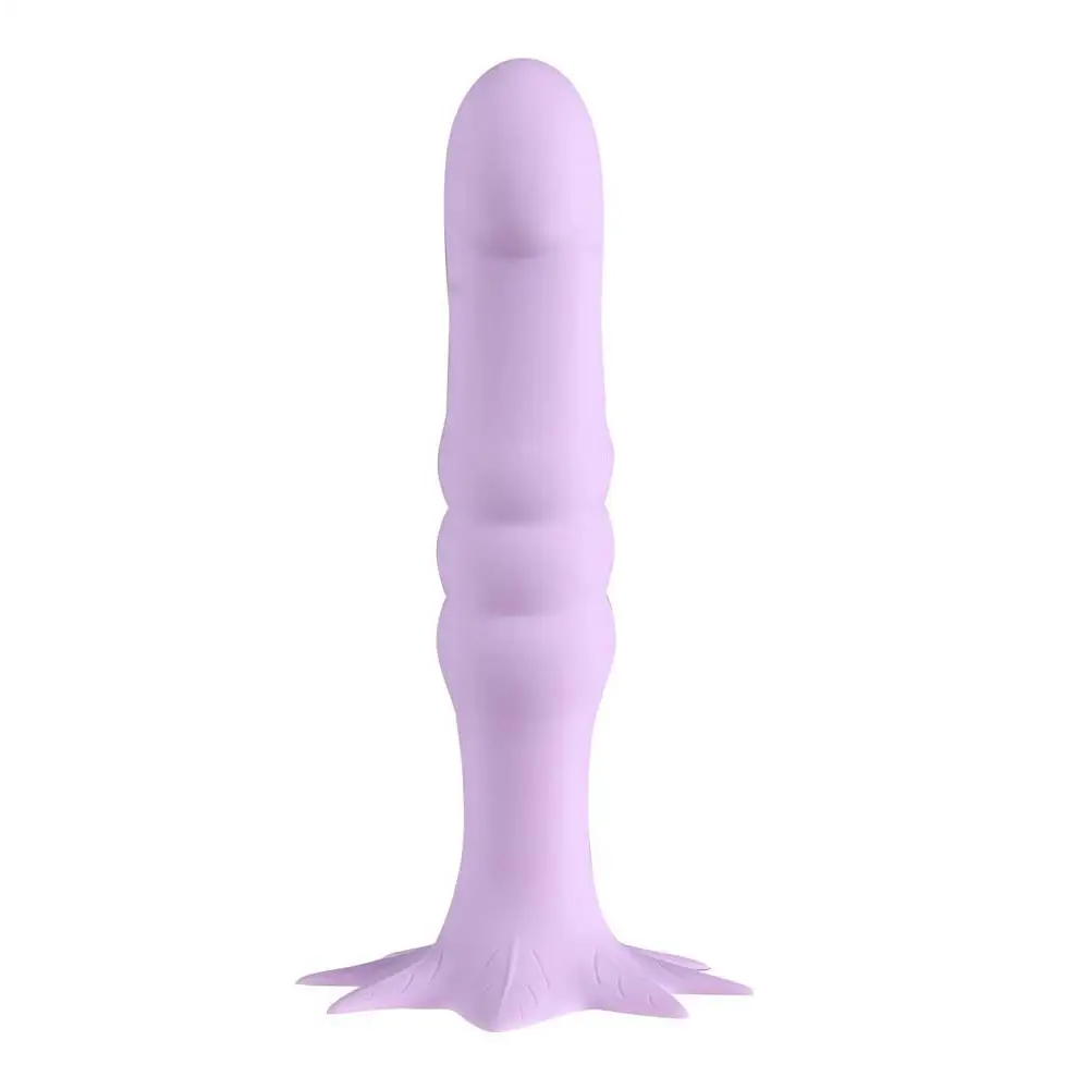 Dazey 420 7 Silicone Dong Pastel Purple ’ - Double Ended Dildo