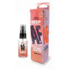 Deep AF Peach Flavored Deep Throat Numbing Spray 1 oz. - Oral Sex Enhancer