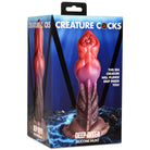 Deep Diver Silicone Dildo shaped like a fantastical sea creature on the ocean floor