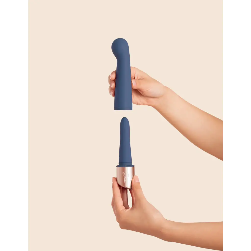 Deia ’The Couple’ Convertible G-Spot and Bullet Vibrator - Blue - Plain Vibrator