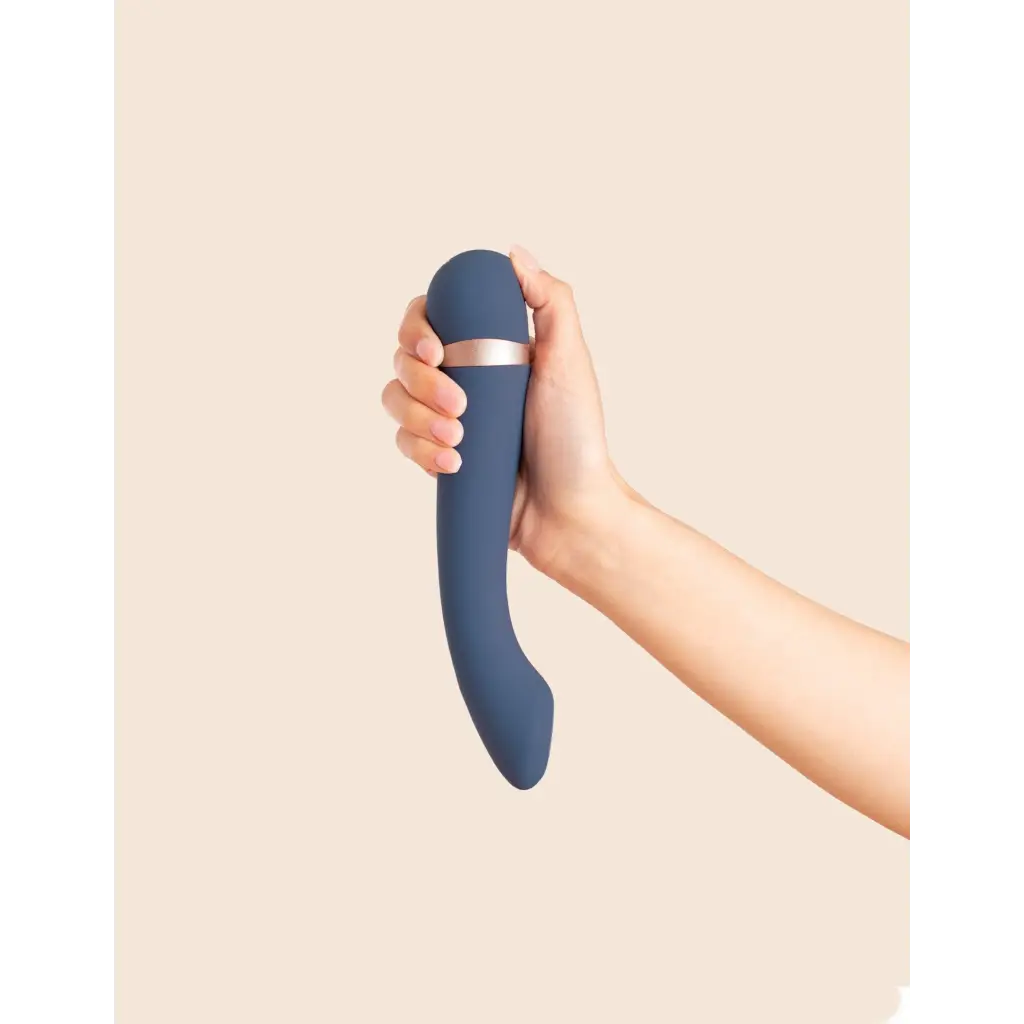 Deia ’The Hot & Cold’ Temperature-Changing G-Spot Vibrator - Blue - Plain Vibrator