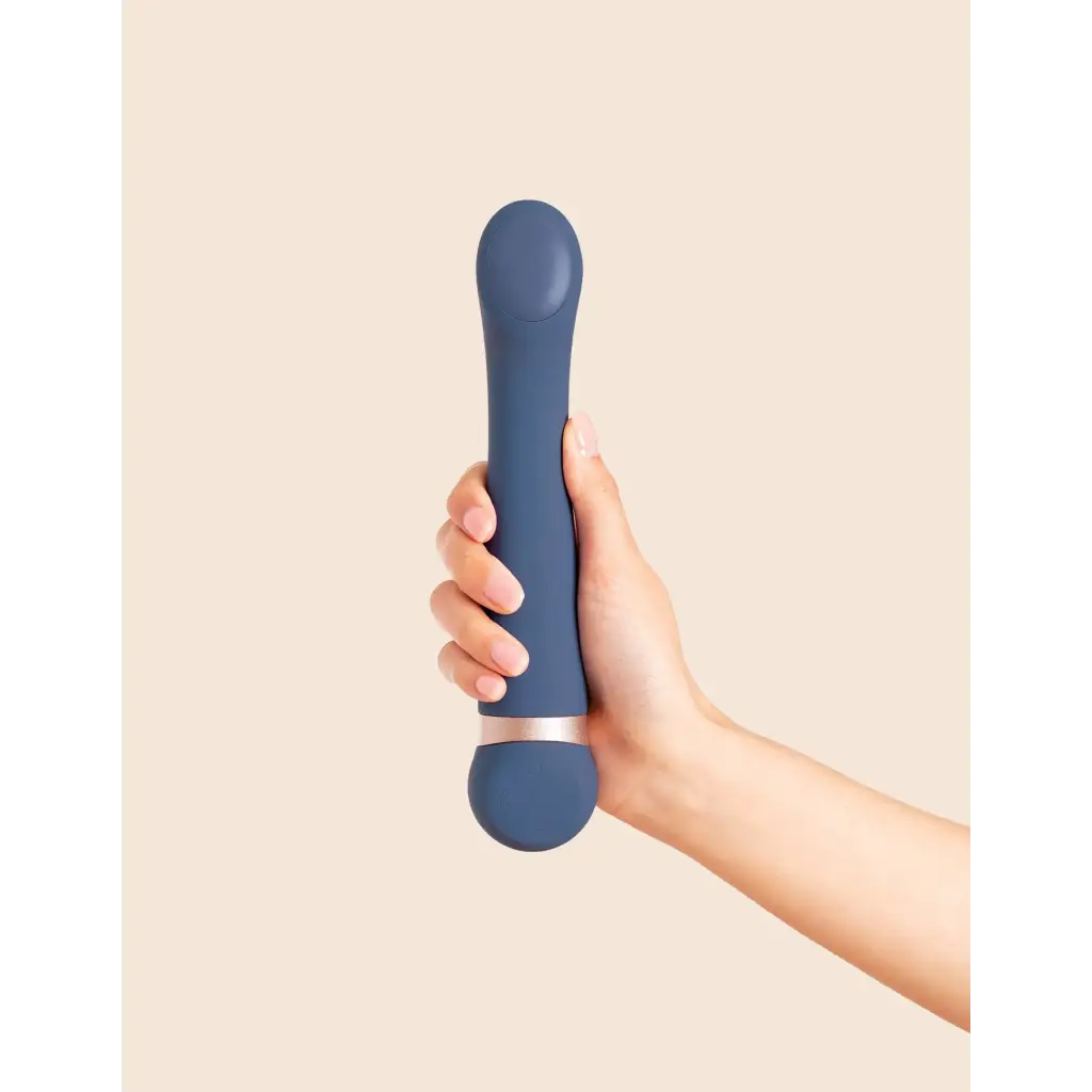 Deia ’The Hot & Cold’ Temperature-Changing G-Spot Vibrator - Blue - Plain Vibrator