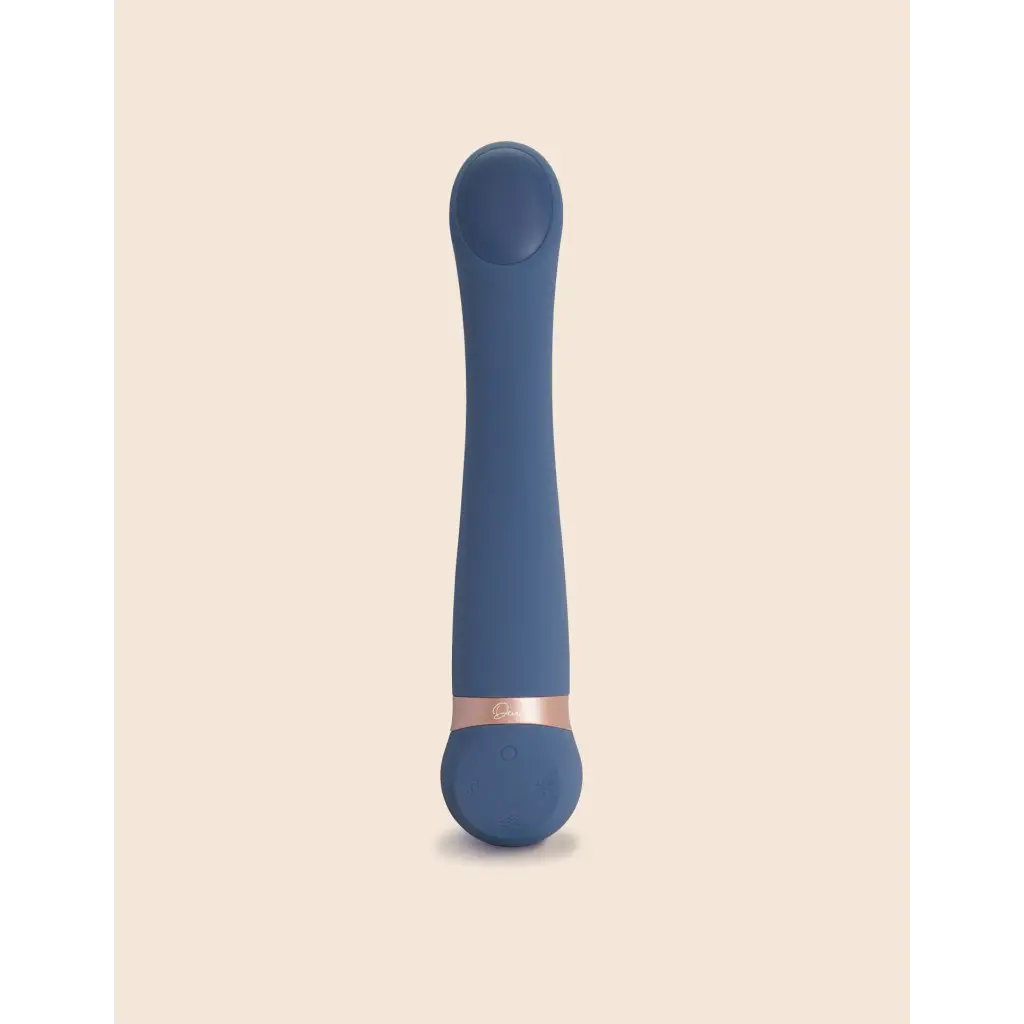 Deia ’The Hot & Cold’ Temperature-Changing G-Spot Vibrator - Blue - Plain Vibrator