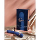 Deia ’The Hot & Cold’ Temperature-Changing G-Spot Vibrator - Blue - Plain Vibrator