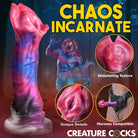 Creature Cocks Demogorgon Silicone Dildo ideal for use with water based lubricants