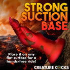 Demon Claw Fisting Silicone Dildo - Red - Dildos