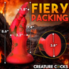 Demon Claw Fisting Silicone Dildo - Red - Dildos