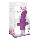 Curve Novelties Prostate Plug Desire Silicone Vibrating Anal Probe- Purple at the Haus of Shag