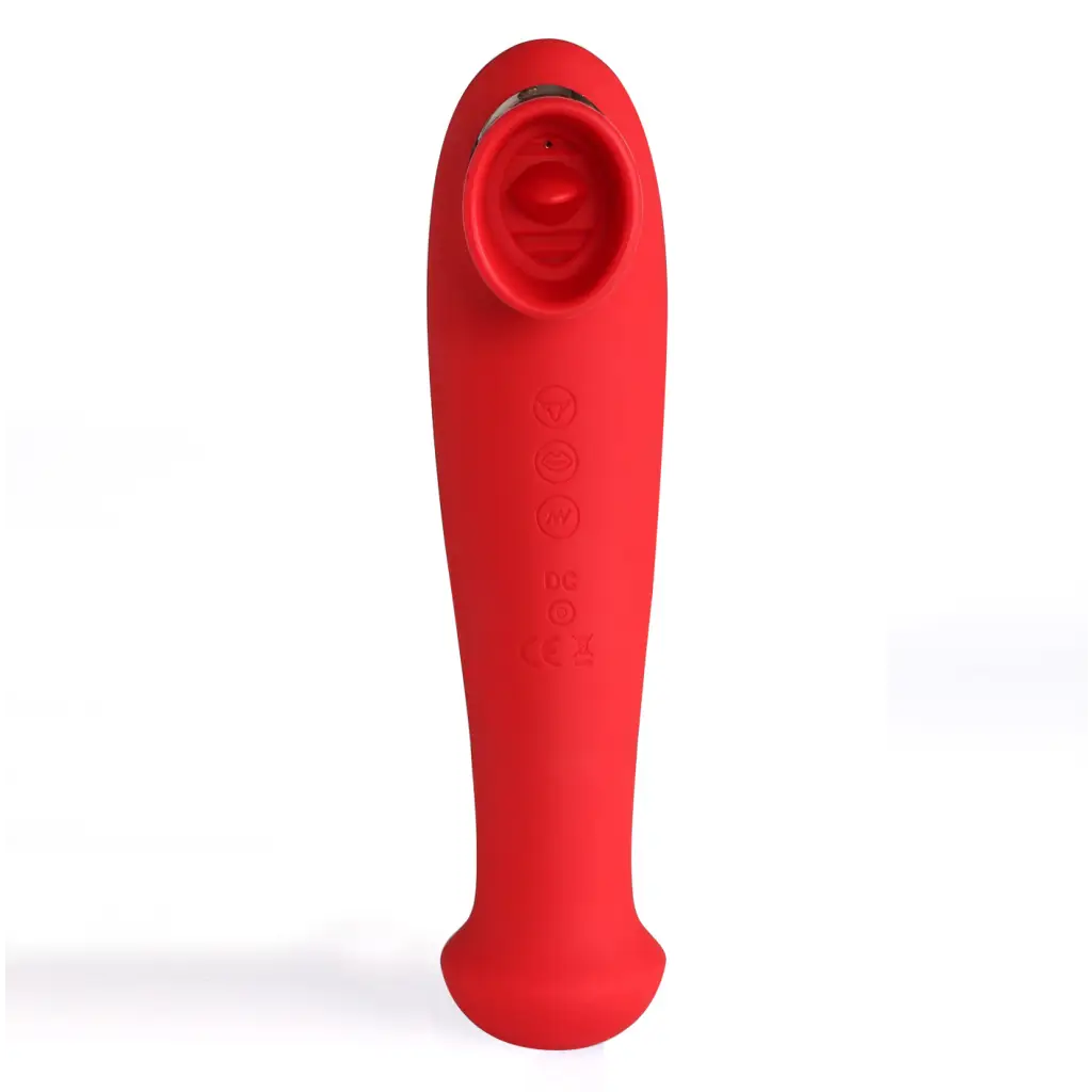 Destiny Sucking Clitoral Stimulator - Red - Clitoral Stimulant