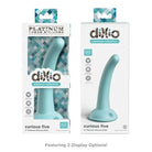 Dillio Dongs & Dildos Dillio Platinum 5" Curious Five Silicone Dildo at the Haus of Shag