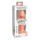 Dillio Dongs & Dildos Peach Dillio Platinum 6" Big Hero Silicone Dildo at the Haus of Shag