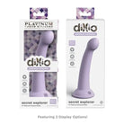 Dillio Dongs & Dildos Dillio Platinum 6" Secret Explorer Silicone Dildo at the Haus of Shag