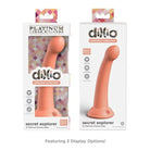 Dillio Dongs & Dildos Dillio Platinum 6" Secret Explorer Silicone Dildo at the Haus of Shag