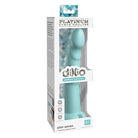 Dillio Dongs & Dildos Teal Dillio Platinum 7" Slim Seven Silicone Dildo at the Haus of Shag