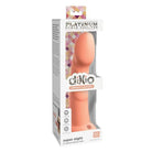 Dillio Dongs & Dildos Peach Dillio Platinum 8" Super Eight Silicone Dildo at the Haus of Shag