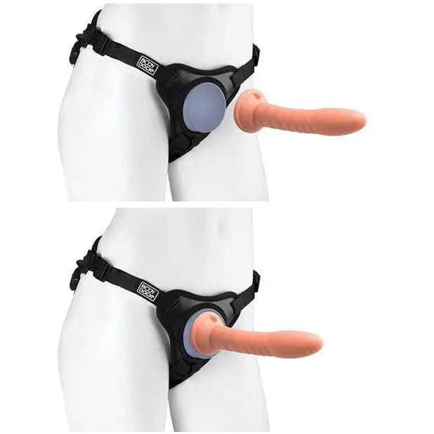 Dillio Strap Ons Dillio Platinum Body Dock Se Strap On Harness - Black at the Haus of Shag