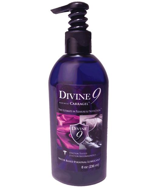 Divine 9 Water Based Lubricant 8 oz. Divine 9 Water Based Lubricant at the Haus of Shag