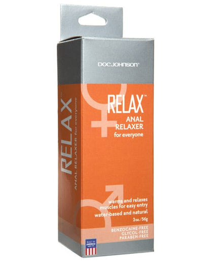 Doc Johnson Desensitizer Relax Anal Relaxer - 2 Oz Tube at the Haus of Shag