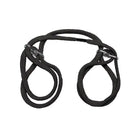 Doc Johnson Japanese style bondage wrist or ankle cotton rope cuffs with two loops