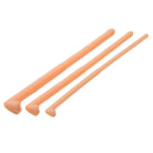 Dockers silicone urethral penis sound set with three peach-colored rods of varying thickness