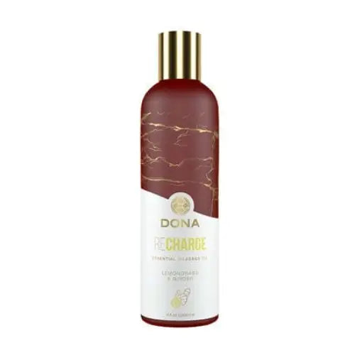 DONA Massage Oil DONA Essential Massage Oil - RECHARGE (Lemongrass & Ginger) 4 fl oz at the Haus of Shag