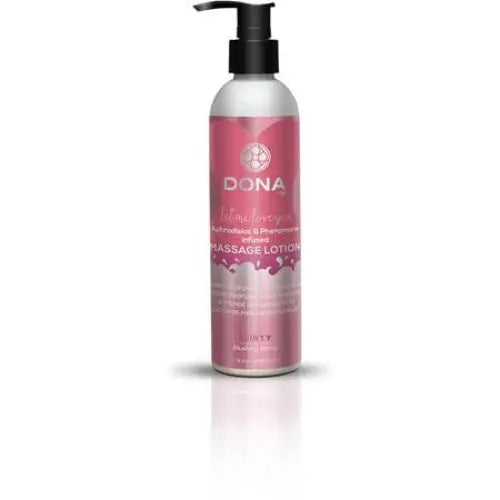 DONA Massage Oil Dona Massage Lotion Flirty - Blushing Berry 8 fl oz / 235 ml at the Haus of Shag