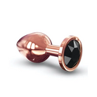 Dorcel Aluminium Bejeweled Diamond Plug - Rose Gold / Medium - Butt Plug