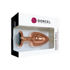 Dorcel Aluminium Bejeweled Diamond Plug - Rose Gold / Medium - Butt Plug