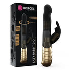 Dorcel Baby Rabbit 2.0 Rechargeable Silicone Rabbit Vibrator - Gold - Rabbit