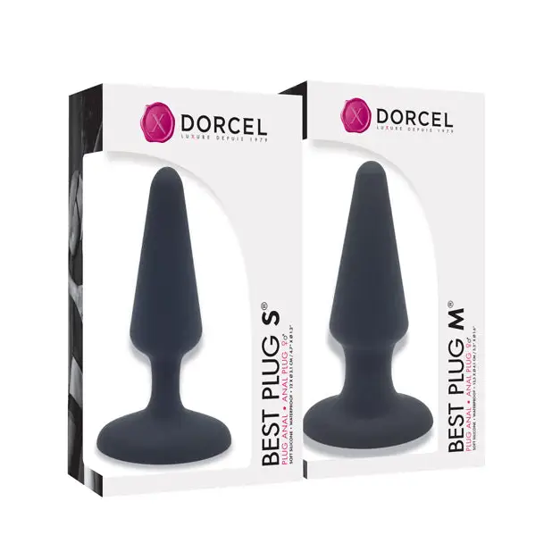 Dorcel Best Plug Starter Kit - Black / Small / Medium - Butt Plug