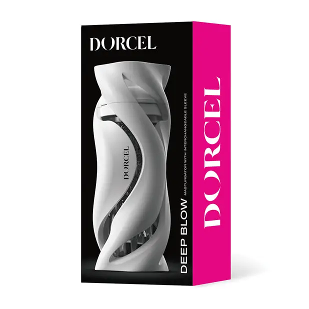 Dorcel Deep Blow Manual Stroker - White - Manual Stroker