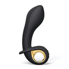 Dorcel Deep Expand Rechargeable Silicone Inflating Vibrator - Black - Plain Vibrator