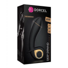 Dorcel Deep Expand Rechargeable Silicone Inflating Vibrator - Black - Plain Vibrator