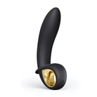 Dorcel Deep Expand Rechargeable Silicone Inflating Vibrator - Black - Plain Vibrator