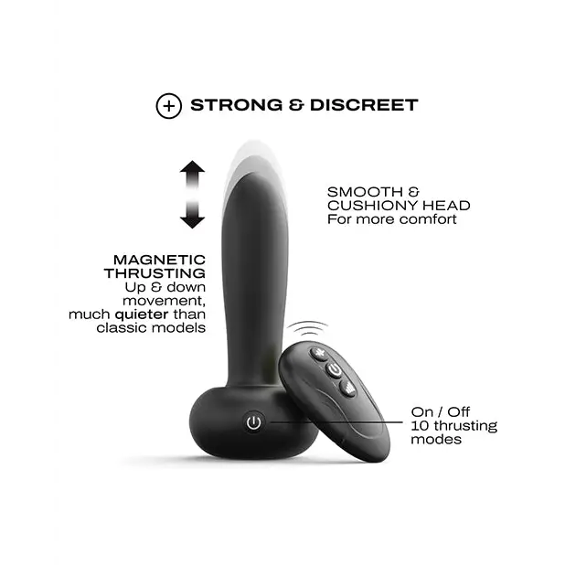 Dorcel Deep Thrust - Black - Plain Vibrator