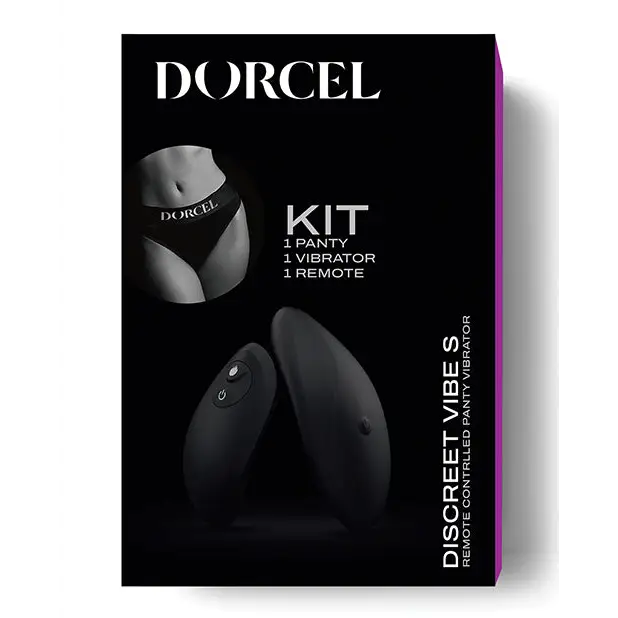 Cover of the book ’Dolcel’ with Dorcel Discreet Panty Vibe W/Panty - Black