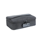 Travel toilet bag in Dorcel Discreet Storage Box with integrated padlock for secure storage