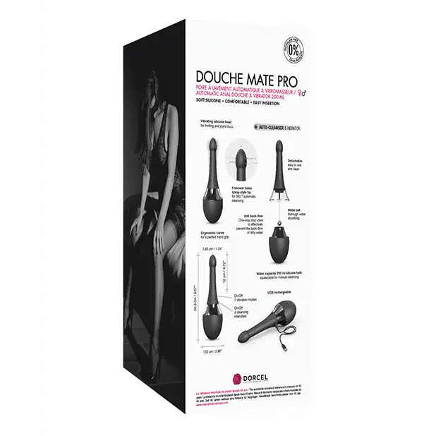 Dorcel Douche Mate Pro - Black - Enema