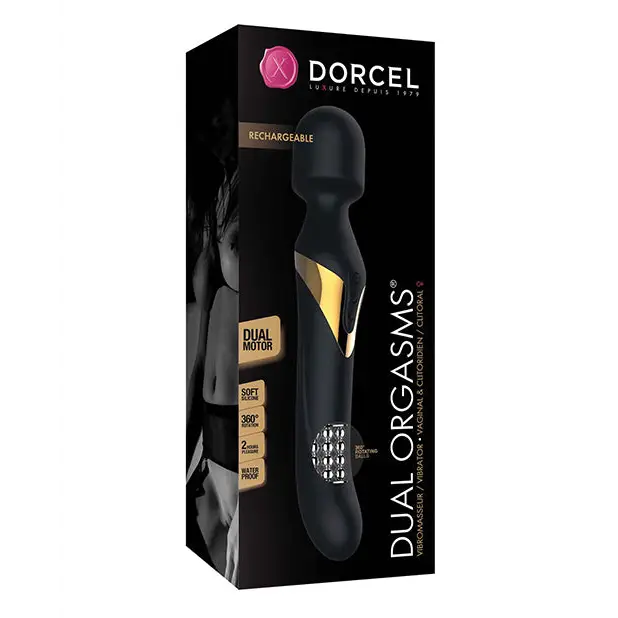 Dorcel Dual Orgasms Wand - Black - Wand