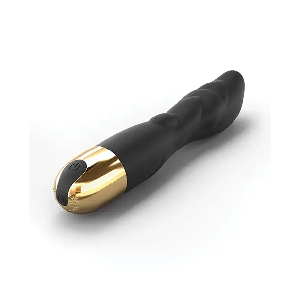 Dorcel Flexi & Joy Bendable Silicone G-Spot and Clitoris Vibrator - Black - Plain Vibrator