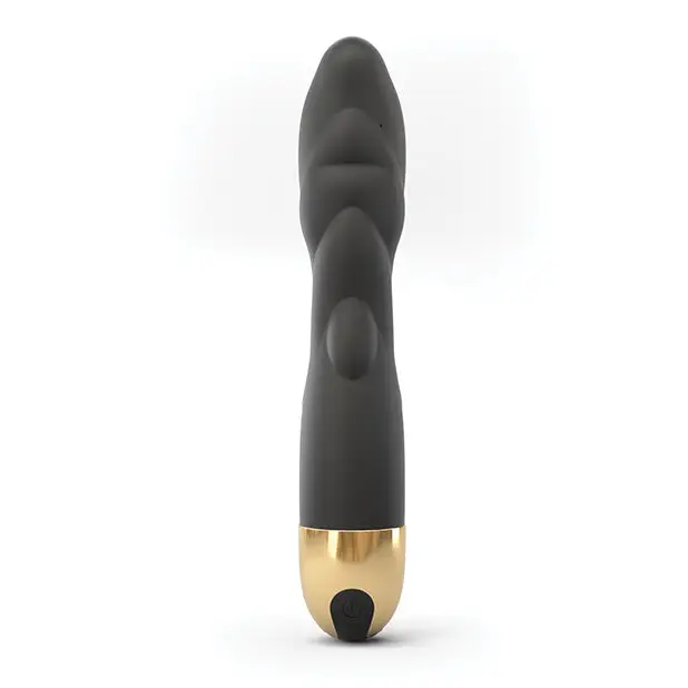 Dorcel Flexi & Joy Bendable Silicone G-Spot and Clitoris Vibrator - Black - Plain Vibrator