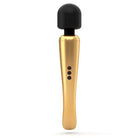 Lovely Planet Massage Products Gold Dorcel Megawand Rechargeable Wand at the Haus of Shag