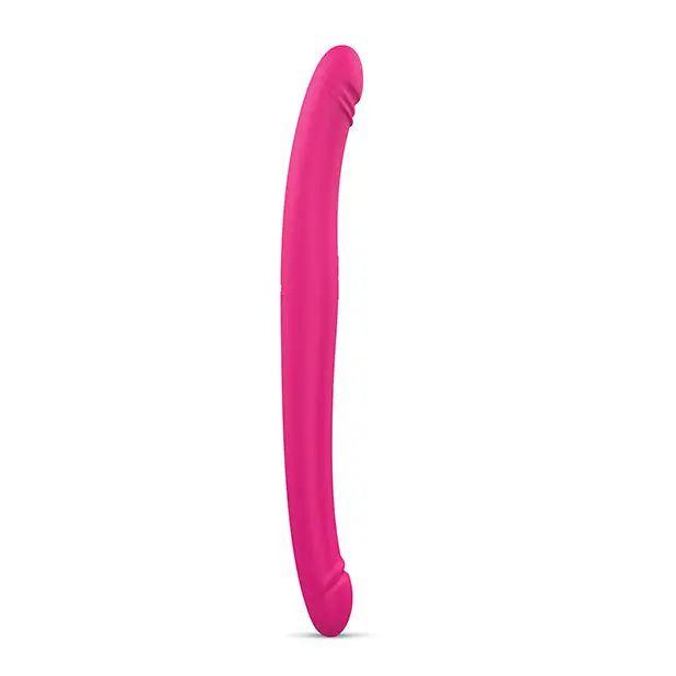 Dorcel Orgasmic Double Do Rechargeable Thrusting & Vibrating Double Dildo Pink - Pink - Double Ended Vibrator