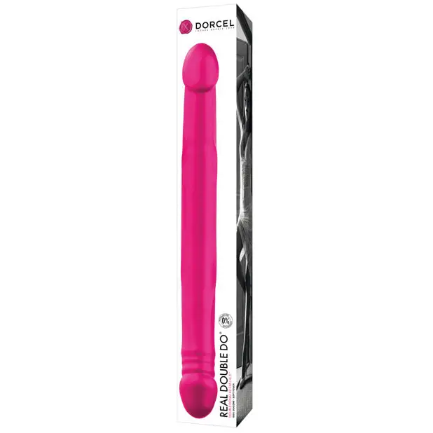 Dorcel Real Double DO 16.5’’ Double Ended Dildo - Pink - Double Ended Dildo